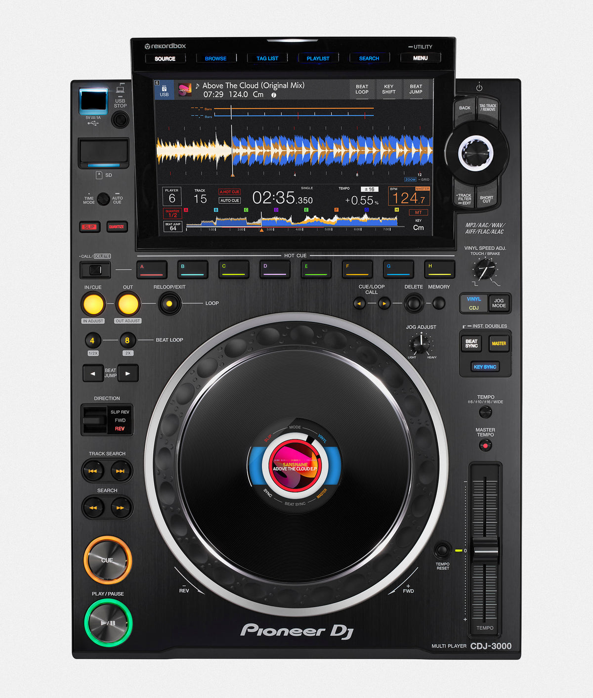 Pioneer dj パイオニア　CDJ-200 レンズクリーニング　電源コード